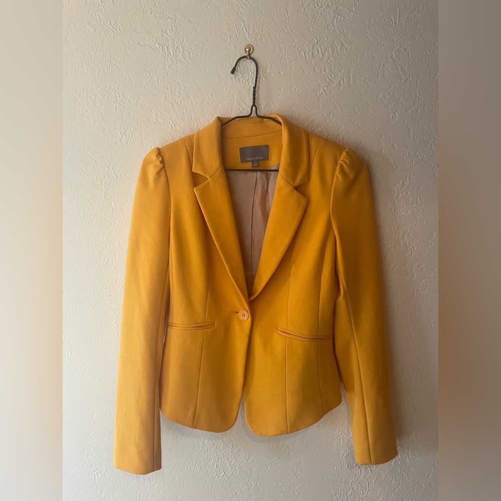 Tinely Road mustard blazer sport coat size medium​